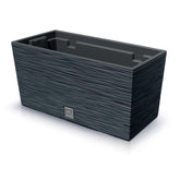 Prosperplast Furu Case Planter 39.5x18.5x19.5cm - Anthracite